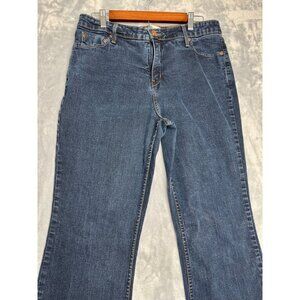 Womens Signature Levi Strauss Bootcut Denim Jeans Size 16 Short